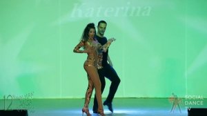 Giorgos & Katerina - Bachata Show | Balkan Salsa Congress 2018