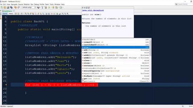 ? COLECCIONES en JAVA. ARRAYLIST | Cómo usar ArrayList | Métodos de la clase ArrayList | NETBEANS смотреть онлайн