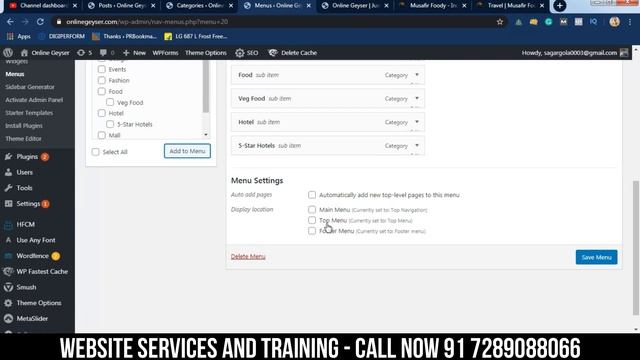 How to Add Category to Menu in WordPress in Hindi | WordPress Tutorial смотреть онлайн