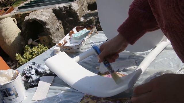 DIY decoupage - ДЕКУПАЖ СТУЛА - ПЕРЕДЕЛКА МЕБЕЛИ смотреть онлайн