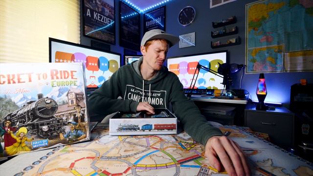Ticket to Ride Europe Overview & Review смотреть онлайн