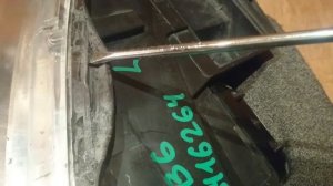 Разборка фар ч2 (Audi A4 B6)