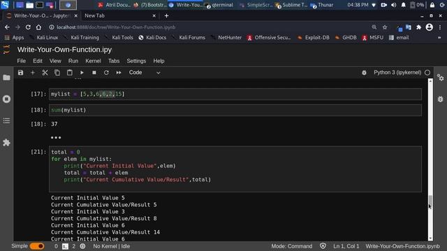 Implement with Python -  Reduce ( ) Function From Scratch(How Reduce Works)