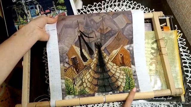 Рукодельные хомячьи запасы: вышивка. Наборы, текущие и готовые процессы