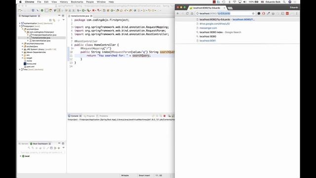 Java Spring - Query Parameters смотреть онлайн