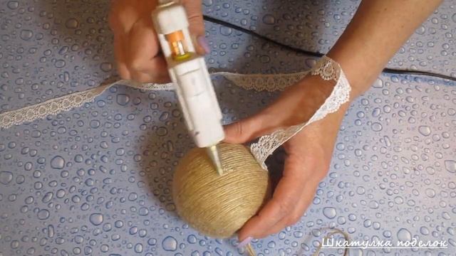 Великолепная идея елочной игрушки. Новогодние украшения своими руками. смотреть онлайн