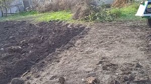 вспашка самодельным минитрактором