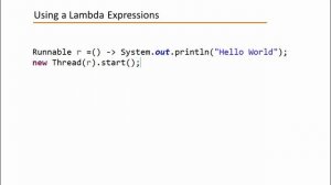 Lambda Expression Java 8 Simplified explanation