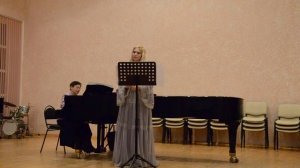 Круглова Ксения. Уж ты, сад... Русская народная песня. Красноглядова.