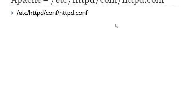 Creating a simple web page on apache