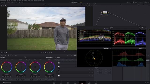Davinci Resolve Цветокорекция Давинчи Резолв Для новичков