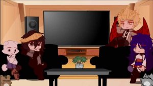 Heroes and Nezu react to villain Deku!