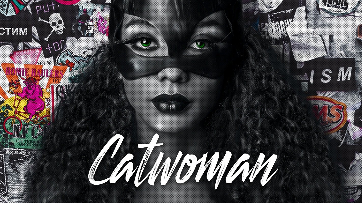 PORTRAIT CATWOMAN | Портрет девушки в фотошопе