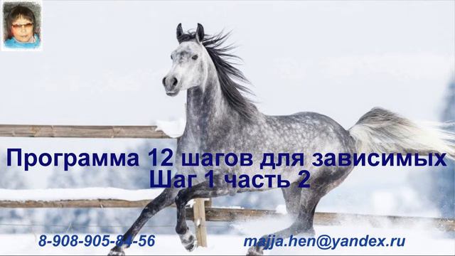 Программа 12 шагов для зависимых шаг 1 часть 2