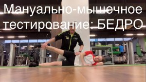 Мануально-мышечное тестирование: МЫШЦЫ БЕДРА