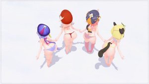 「Genshin Girls」 Ghost Dance 【MMD 4K 60fps】