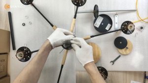 RAVENNA 6xE27 сборка люстры, Новинка 2023 от Estares