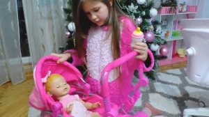 Говорящая кукла Настя Хочет гулять Яна КАК Мама Видео для девочек dolls