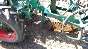 Необычная картофелесажалка для мотоблока