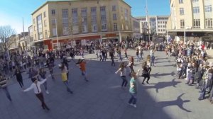 Bristol Zorba the Greek - Flash Mob Dance - Bristol March 2014 - UPDATE: R.I.P. Mikis Theodorakis