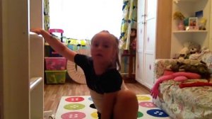 Разминка от юной гимнастки Златы