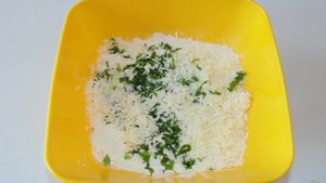 Блины с адыгейским сыром и петрушкой