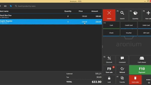 POS Aronium - Barcode, Thermal Printer, Reports Completely free смотреть онлайн