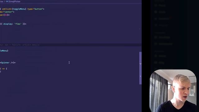 EmojiPicker Component with React смотреть онлайн