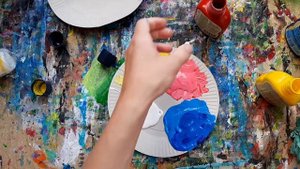 СТРОИТЕЛЬНЫЕ КРАСКИ для рисования? Ярче, чем гуашь, дешевле, чем акрил✌