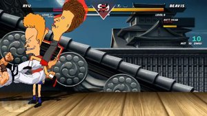 ICE POWER RYU vs BEAVIS & BUTT HEAD - Highest Level Amazing Fight!