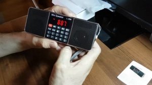 Отличный радиоприемник/mp3 проигрыватель L288
