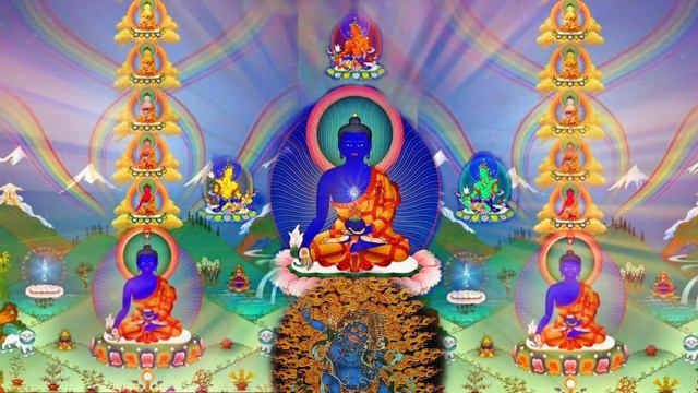 ☸Medicine Buddha Prayer|སངས་རྒྱས་སྨན་ལྷའི་ཆོ་ག།|Medicine Buddha Chant, Monks Chant, Tibetan Prayer