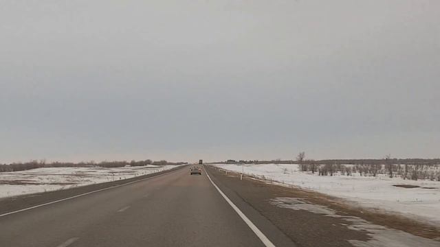 Kazakhstan. The roads. Трасса Павлодар – Семипалатинск \ Семей.