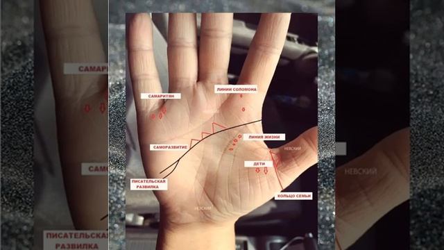 Разбор ладони клиентки смотреть онлайн
