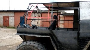 Вездеход KREPYSH ( Лесник ) Обшиваем кузов, почти готов )))