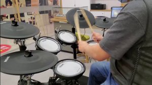 NUX DM-7 Electronic Drum Unboxing & Playing