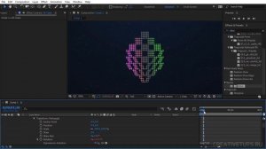 Абстрактная шейповая композиция в After Effects (Abstract Shapes Composition in After Effects)