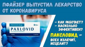 Паксловид: новое лекарство против ковид-19 от Пфайзер. Принцип действия