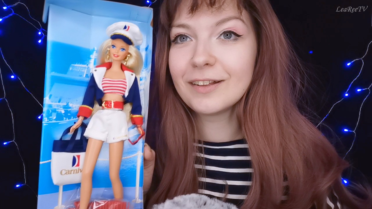 ASMR АСМР Распаковка Барби 90х Barbie Carnival cruise ?⚓?Шепот, шуршание и обзор куклы перед сном