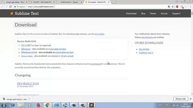 Compilar  C\C++ en sublime text 3