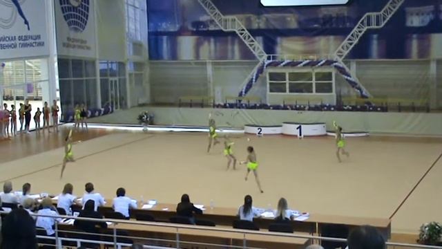 100514 Первенство СПб по ГУ 2 разряд Фрунзенская СДЮШОР обручи смотреть онлайн