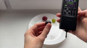 Проверяем на нитраты разные виды винограда. Россия. Зима.