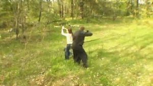 Сценический поединок на мечах. Тайпин