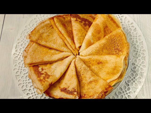 Блинчики из заварного теста