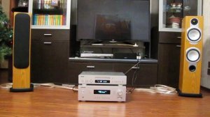 Аудио Тест7 Luxman LR 6500 + Dvd Luxman DVA 250 + Monitor Audio RS6 Bi wiring