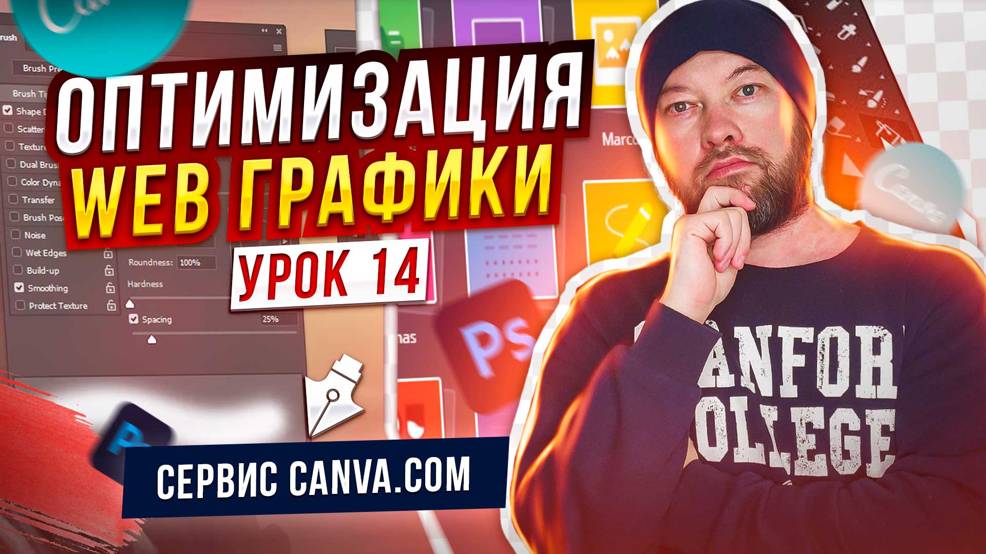 14. Сервис canva.com. Изучаем основы работы online редактора.