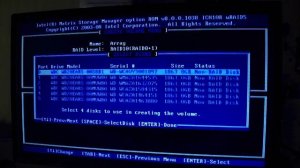 ComputerBuild 14: Setup the BIOS RAID