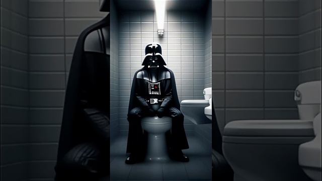 Darth Vader in WC