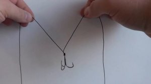 Флюорокарбоновый поводок-скрутка для жерлиц
