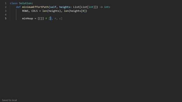 Path with Minimum Effort - Leetcode 1631 - Python смотреть онлайн